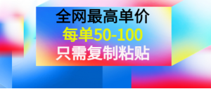 平台自带流量无需推广引流项目：每单50-100，只需复制粘贴，可批量操作！-北极星资源库